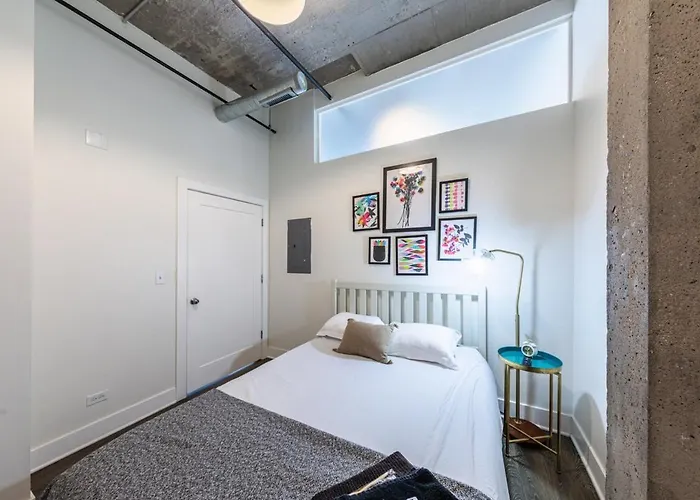 Appartement Modern 2br With Skyline View, Optional Parking & Gym Access Near Mccormick, Museum Campus, Grant Park & Soldier Field